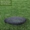 Decorative Outdoor Weather-Resistant Artistic Artificial Faux Stone Rock, Garden Patio Granite Grey Fiberglass Stone